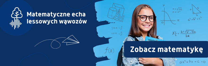 Logo projektu Matematyczne echa lessowych wąwozów – zobacz matematykę!